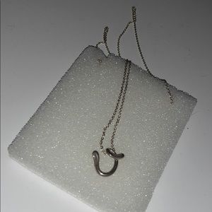 Tiffany&Co Necklace - Letter “V” Pendant